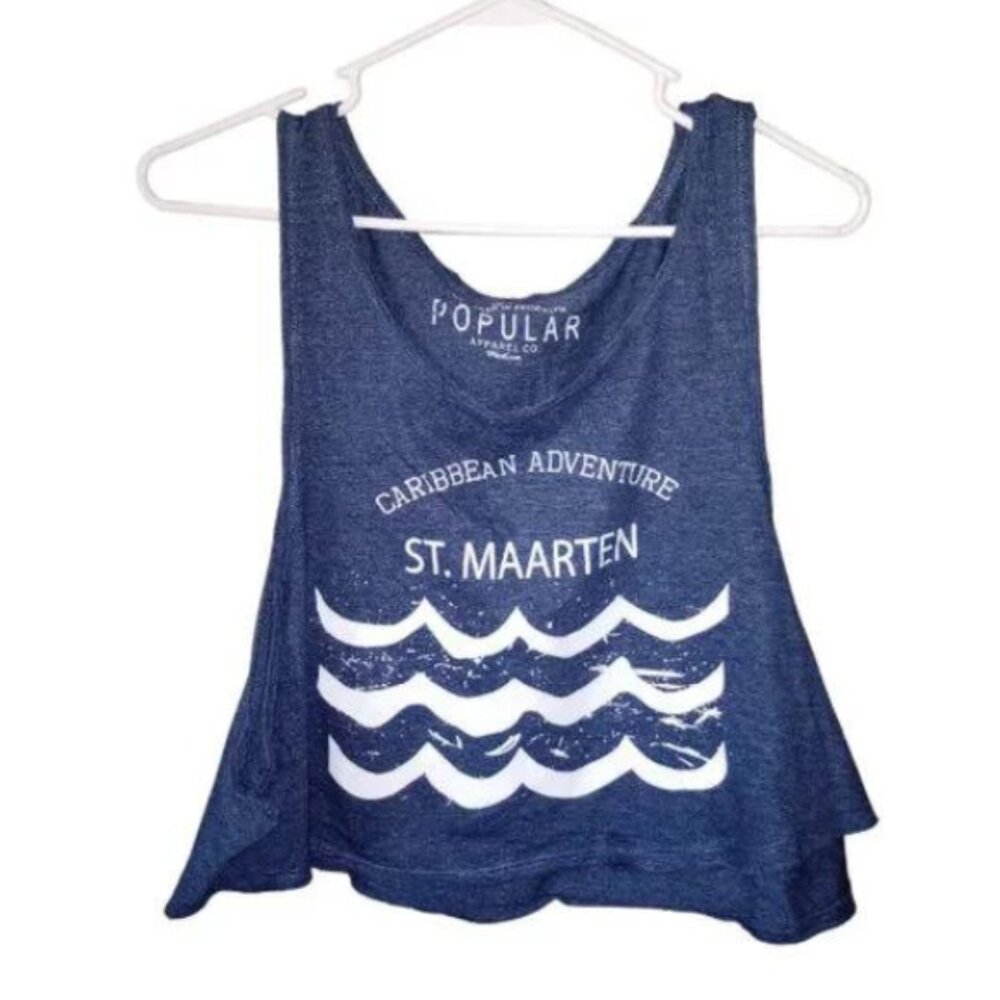 Popular Apparel Co. Crop Top Size Medium